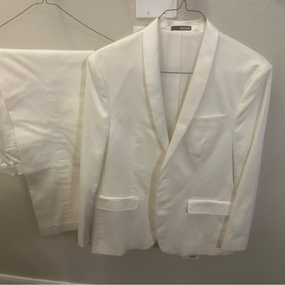 Murano Cream Suit Jacket and Pants